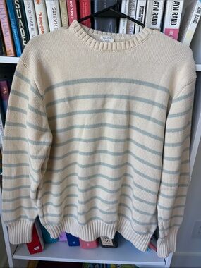 Brandy Melville coastal cotton stripes sweater